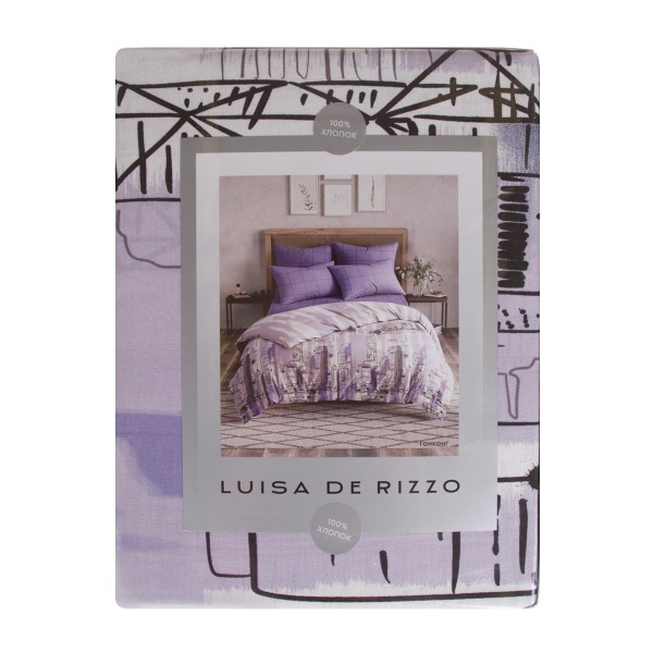 Комплект постельного белья Luisa de Rizzo бязь евро Гонконг