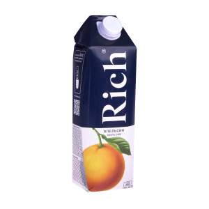 Сок апельсиновый Rich 1л.