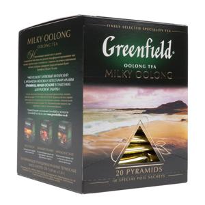 Чай зеленый Greenfield Milky Oolong 20пирамидок