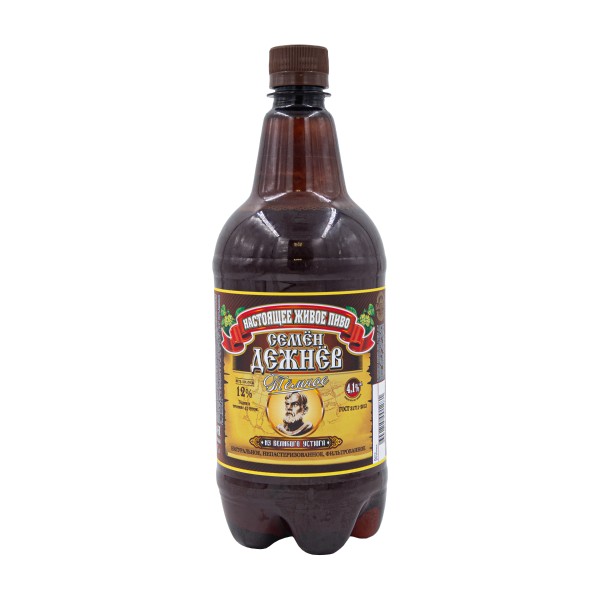 Пиво темное Семен Дежнев Бавария 4,1% 1л