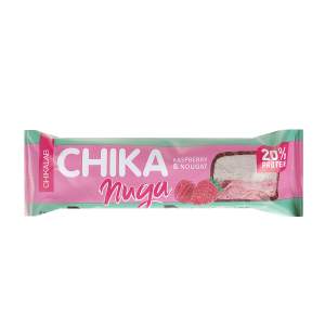 Батончик Chika nuga глазированный с начинкой Chikalab 50г малина