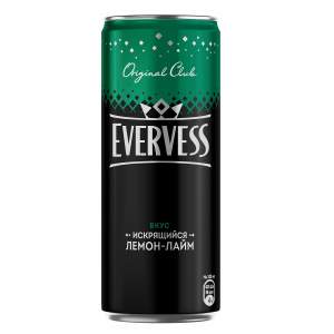 Газированный напиток Evervess лимон лайм Pepsi 0,33л