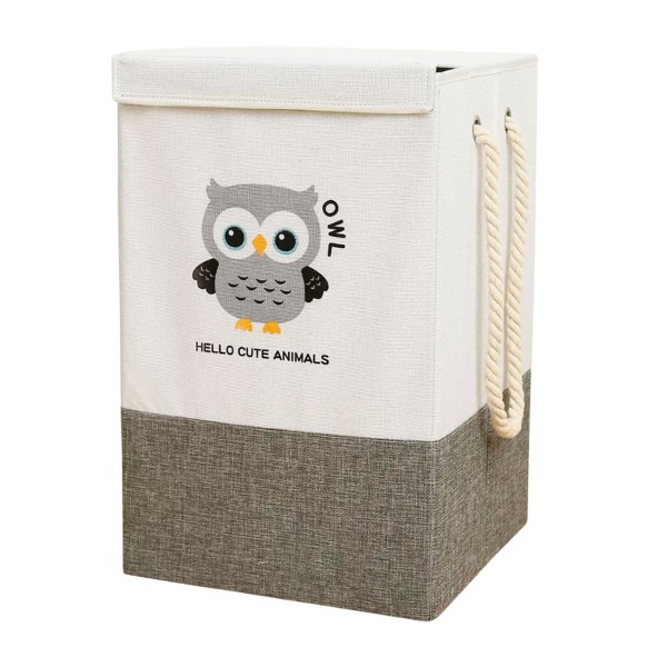 Корзина для хранения Cute Animals с крышкой 33x34x54см