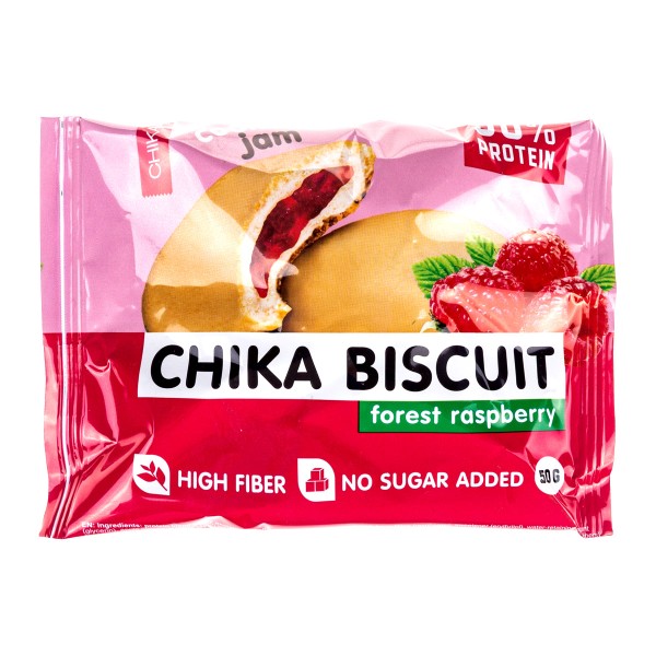 Печенье Chika Biscuit с начинкой Chikalab 50г лесная малина