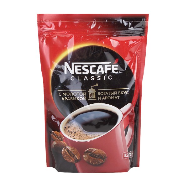 Кофе растворимый Nescafe Classic 320г