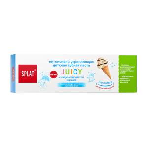Зубная паста детская Splat Juicy 35мл мороженое
