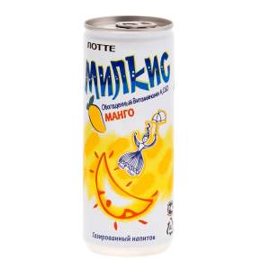 Напиток газированный беалкогольный Milkis 0,25л манго