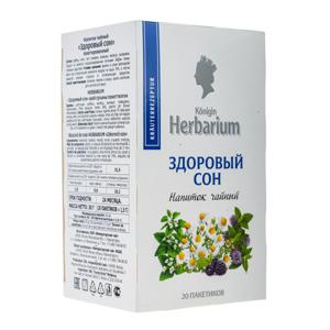 Напиток чайный травяной Konigin Herbarium здоровый сон 20пак
