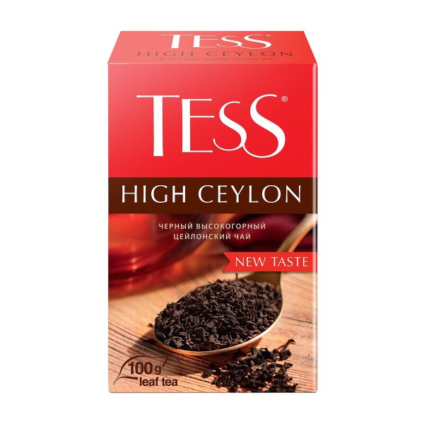 Чай черный Tess High Ceylon 100г