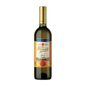 Вино ординарное белое полусладкое Алазанская долина 11% 0,75л