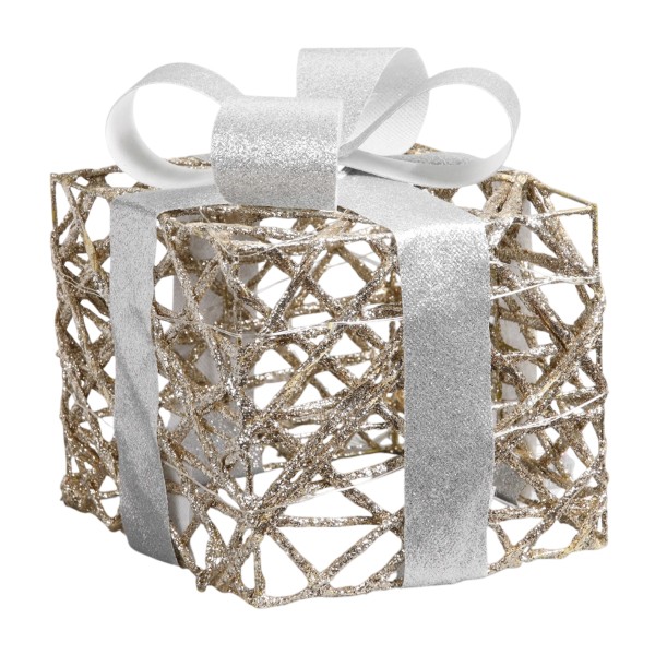 Фигура Подарок световая 20led 17х15х15см Luazon Lighting