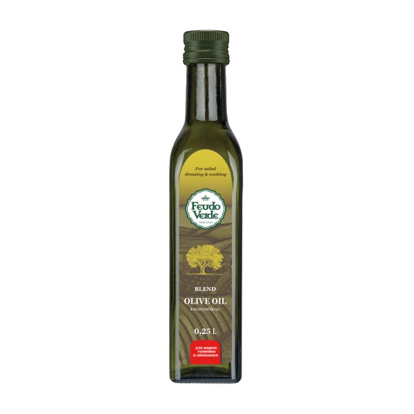 Масло оливковое Premium Blend c добавлением подсолнечного 49% 0,25л Feudo Verde