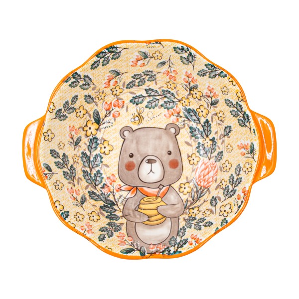 Блюдо Pretty Bear с ручками 24см