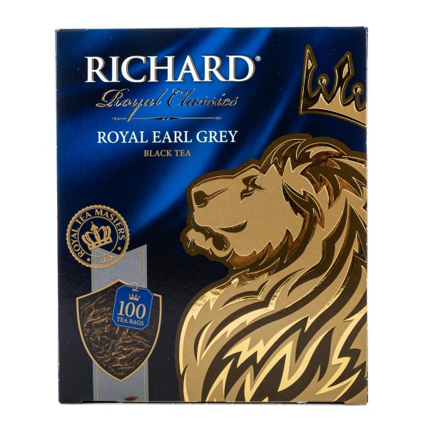 Чай черный Richard Royal Earl Grey 100пак