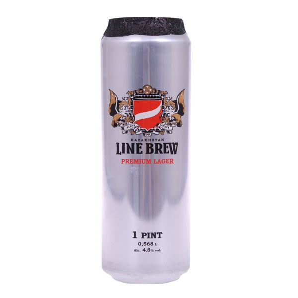 Пиво светлое Line Brew Premium Lager 4,8% 0,568л