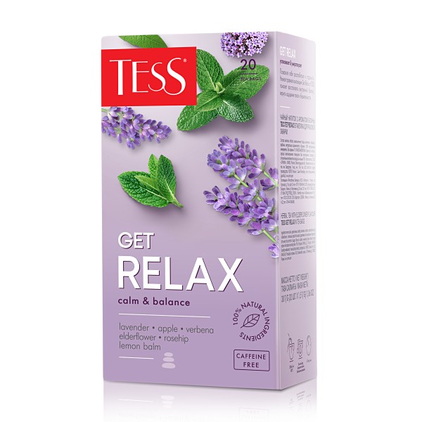 Напиток чайный Tess Get Relax 20пак