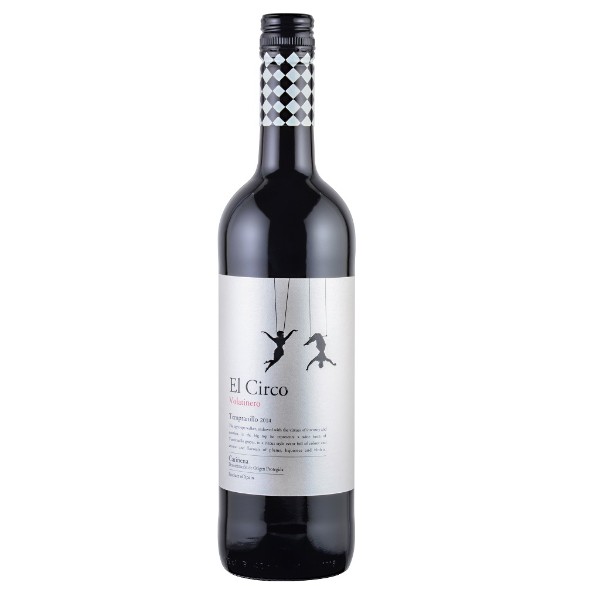 Вино красное сухое El Circo Volatinero Tempranillo 13,5% 1,5л