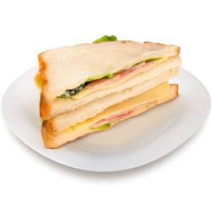 Сэндвич с ветчиной 180г производство Макси