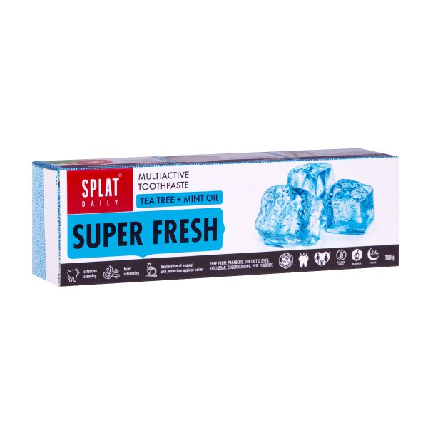 Паста зубная Splat Daily 100г super fresh