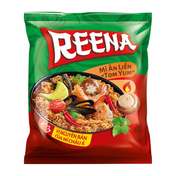 Лапша быстрого приготовления Reena том ям 85г