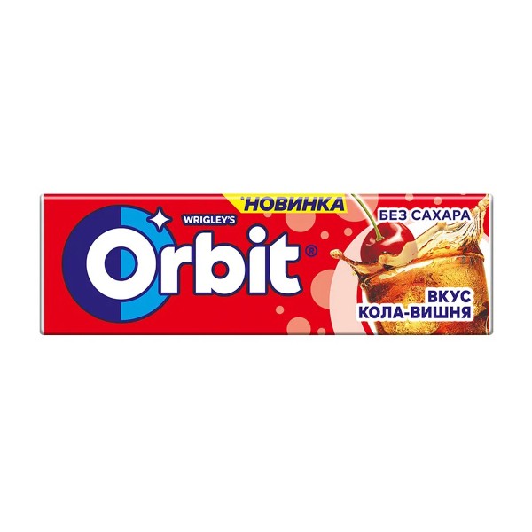 Жевательная резинка Orbit White 13,6г кола-вишня