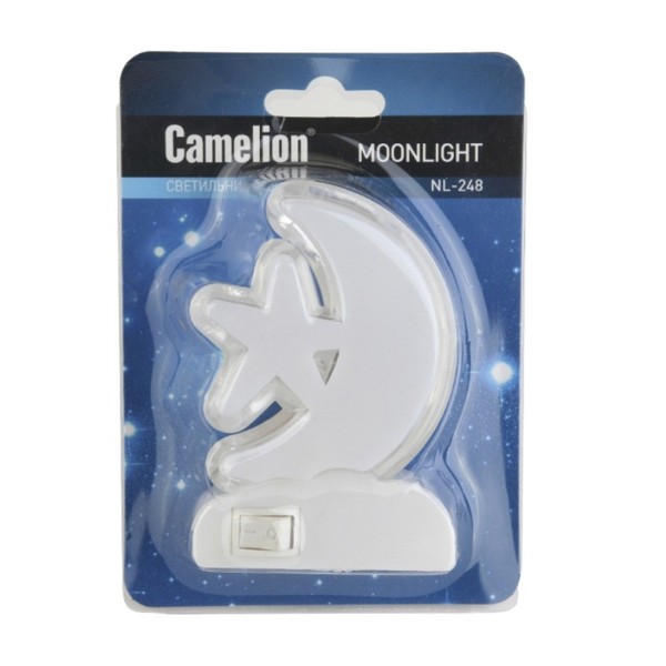 Светильник-ночник Camelion Moonlight NL-248 220V