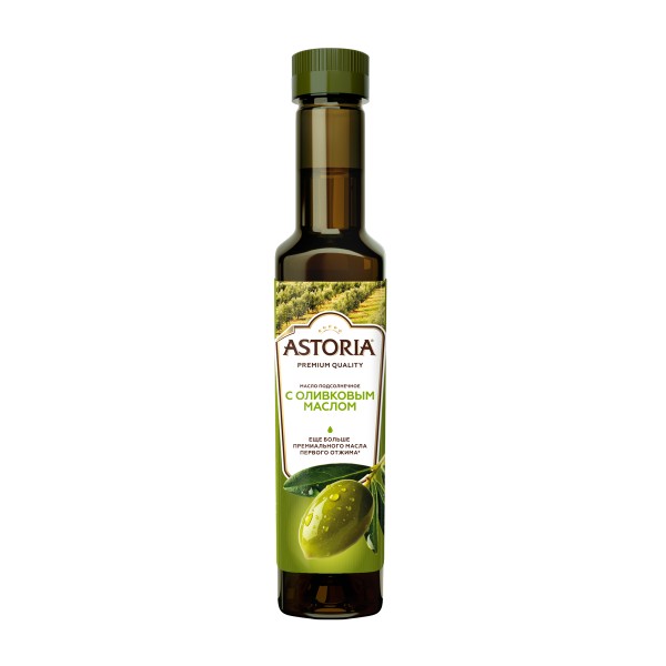 Масло растительное подсолнечно-оливковое Astoria 250мл