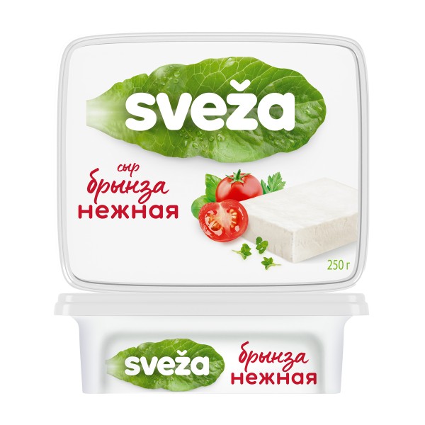 Сыр Sveza брынза нежная 45% 250г БЗМЖ