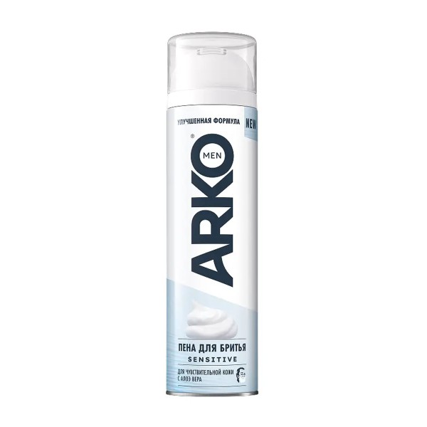 Пена для бритья Arko Men 200мл sensitive