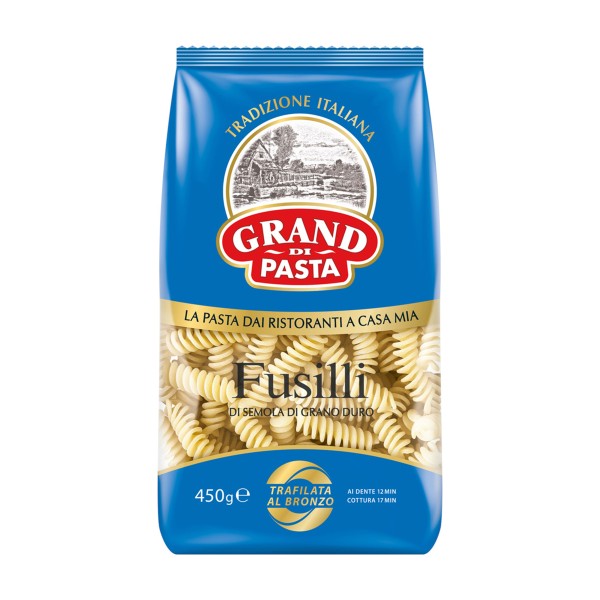 Макароны Fusilli Grand di Pasta 450г