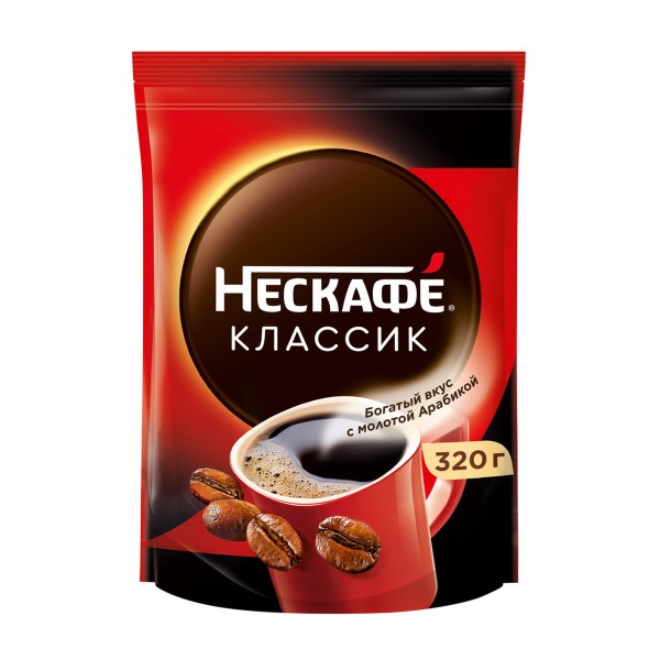 Кофе растворимый Nescafe Classic 320г