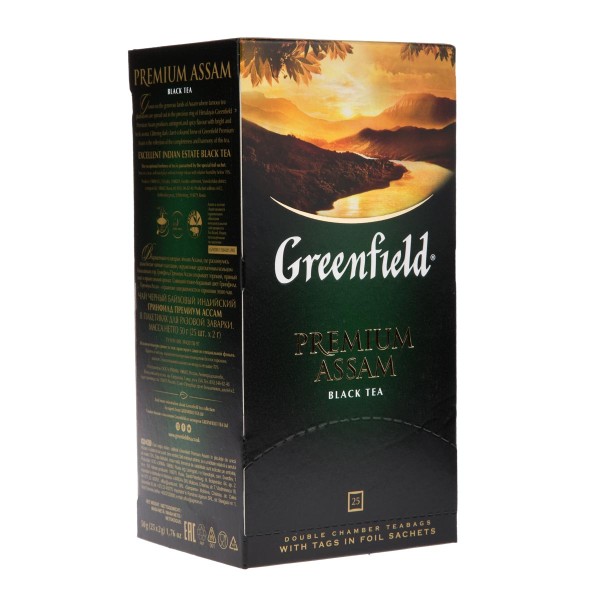 Чай черный Greenfield Premium Assam 25пак