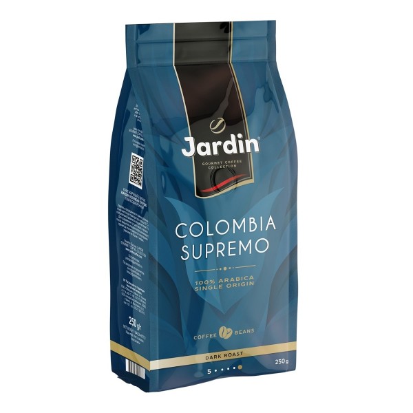 Кофе в зернах Jardin Colombia Supremo 250гр