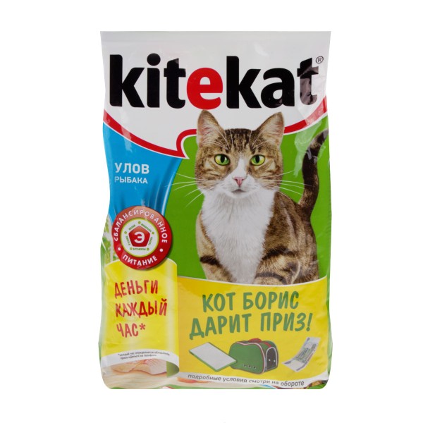 Корм для кошек Kitekat 1,9кг улов рыбака