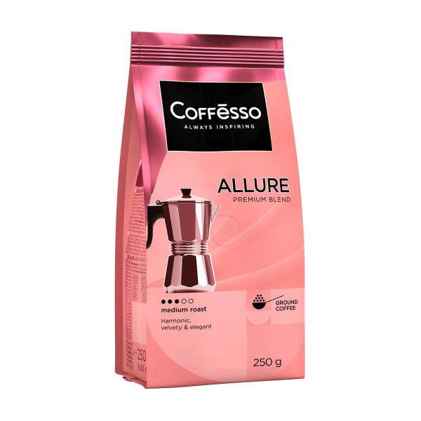 Кофе молотый Coffesso Allure 250г
