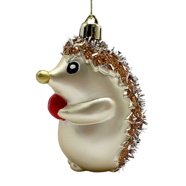 Украшение подвесное из полистирола Ежик 7,2x5,4x9см Время чудес