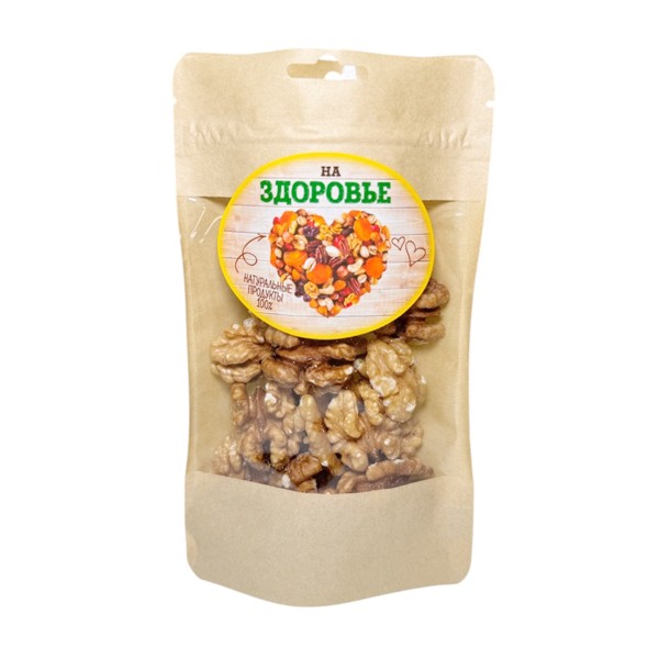 Грецкий орех На здоровье очищенный 80г