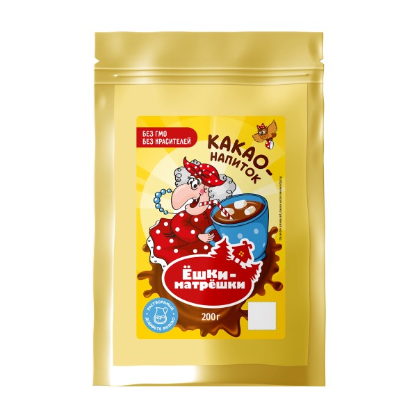 Какао-напиток Ёшки-Матрешки 200г