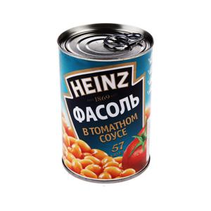 Фасоль в томатном соусе Heinz 415гр