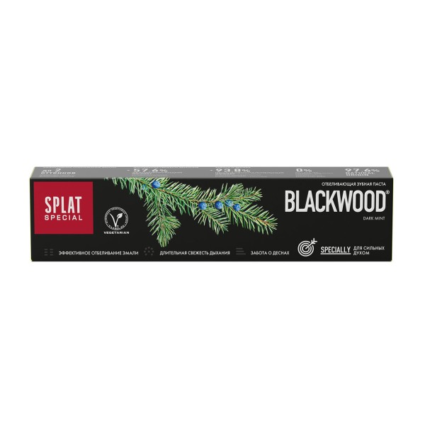 Зубная паста Splat Black wood 75мл