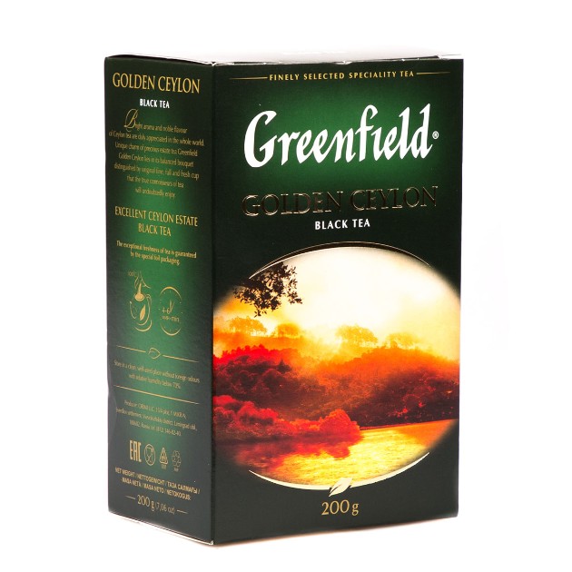 Чай черный Greenfield Golden Ceylon 200г