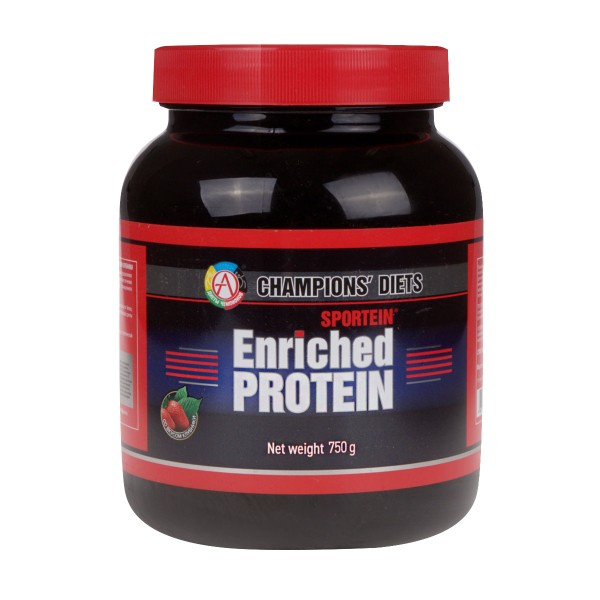 Протеин Sportein Enriched Protein Академия-Т 750гр клубника