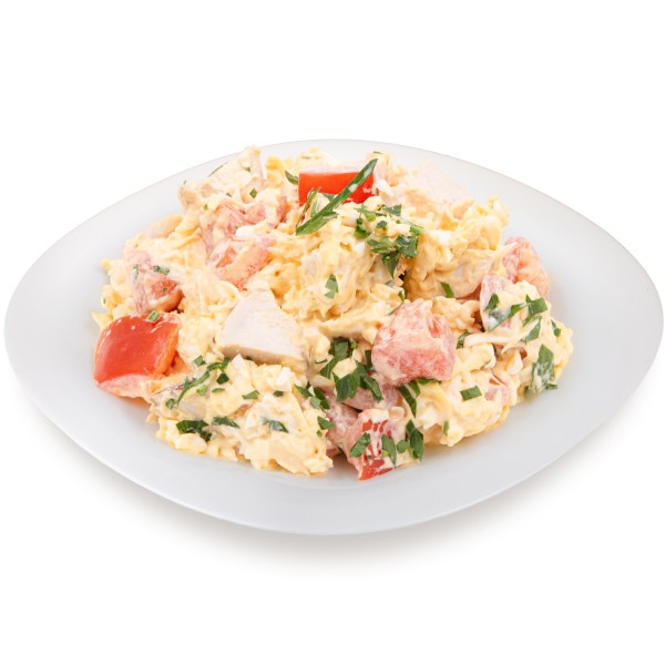 Салат с куриной грудкой, сыром и помидорами производство Макси