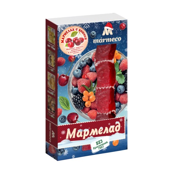 Мармелад С вишней формовой Marmeco 180г