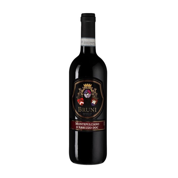 Вино красное сухое Bruni Montepulciano d'Abruzzo 12,5% 0,75л