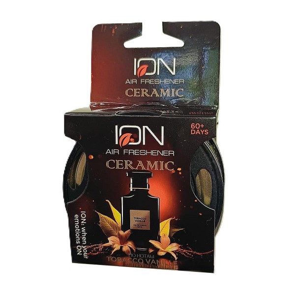 Ароматизатор Ion Ceramic Perfume клеящийся на панель Tobacco Vanille