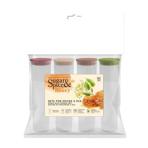 Набор для специй Honey 4 предмета Sugar&Spice