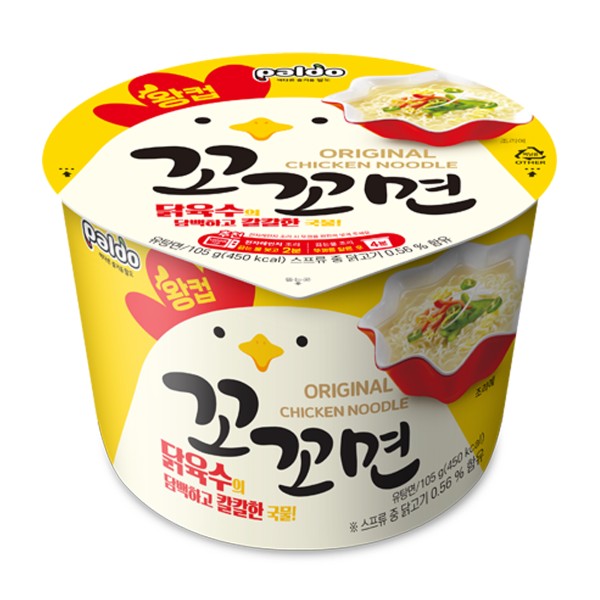 Лапша быстрого приготовления Кокомён со вкусом курицы 105г