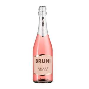 Вино игристое розовое сладкое Bruni Cuvee Rose 7,5% 0,75л