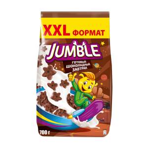 Сухой завтрак Звезды шоколадные Джамбл Nestle 700г